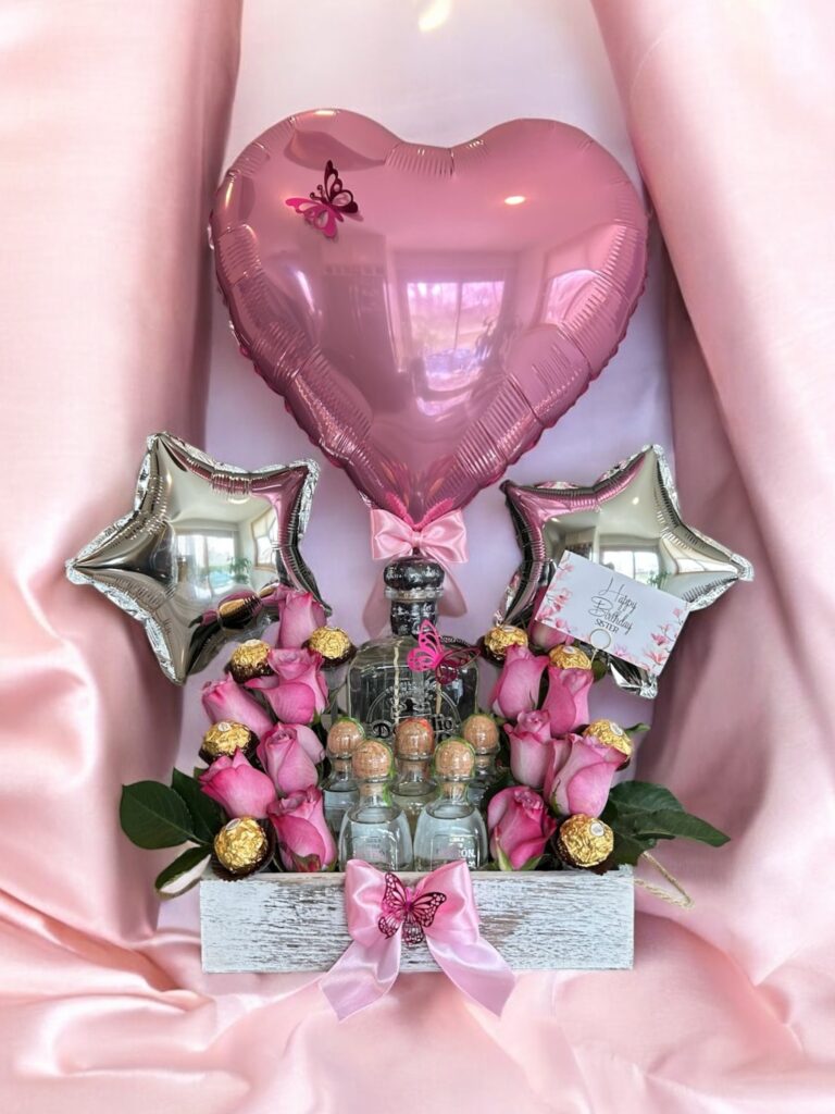 Título Sugerido: Brindis de Amor: Tequila, Rosas y Chocolates para Celebrar